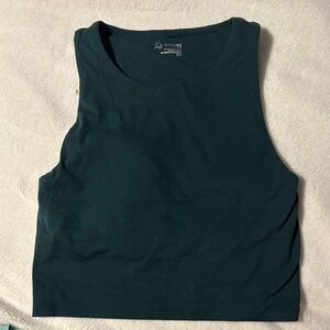 Women's Black Crop Top